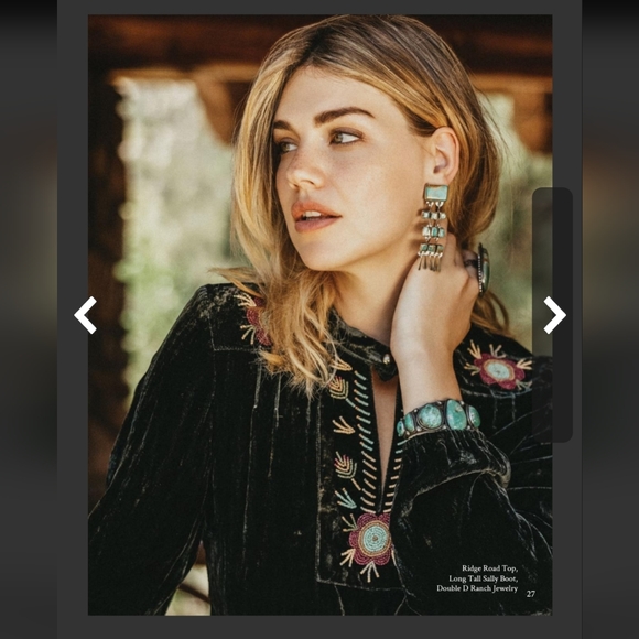 Double D Ranch Ridge Road Top XS - Picture 3 of 5